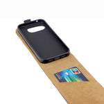 Custodia per telefono in pelle flip verticale con slot per schede, For Googlo Pixel 10a, For Google Pixel 10 Pro XL, For Googlo Pixel 9a, For Google Pixel 9 Pro XL, For Google Pixel 8a, For Google Pixel 8 Pro, For Google Pixel 8, For Google Pixel 7 Pro...