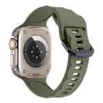 Cinturino per orologio sportivo in silicone Ripple, For Apple Watch Ultra 49mm