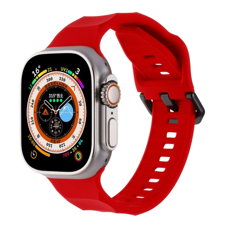 Cinturino per orologio sportivo in silicone Ripple, For Apple Watch Ultra 49mm