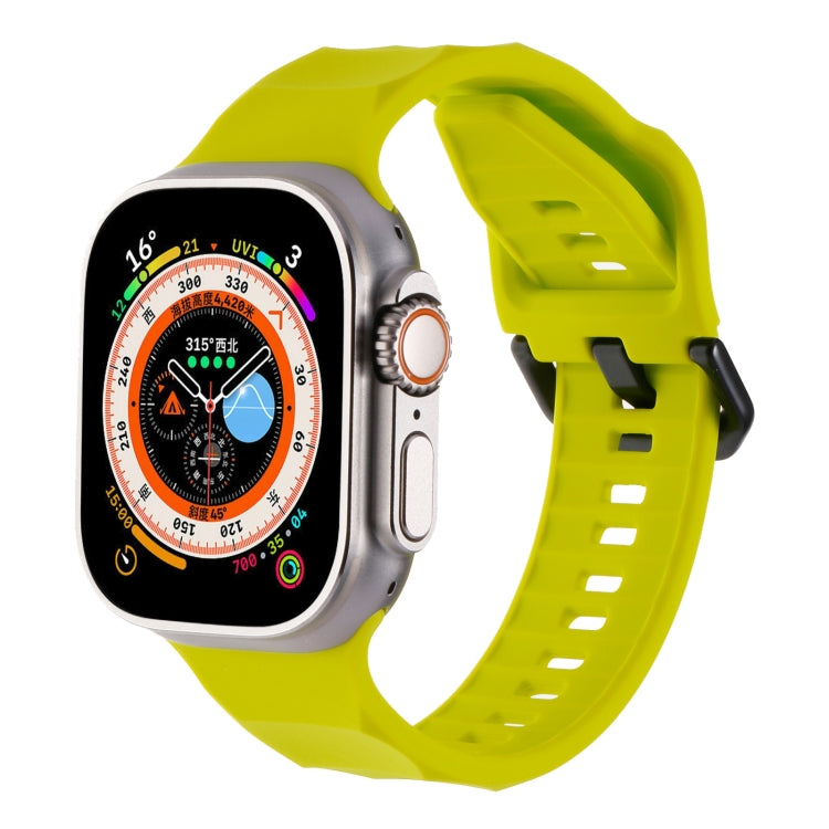 Cinturino per orologio sportivo in silicone Ripple, For Apple Watch Ultra 49mm