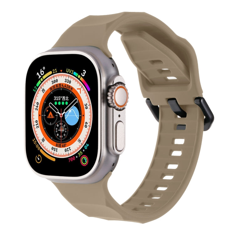 Cinturino per orologio sportivo in silicone Ripple, For Apple Watch Ultra 49mm
