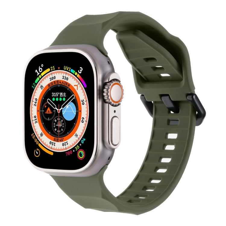 Cinturino per orologio sportivo in silicone Ripple, For Apple Watch 8 45mm