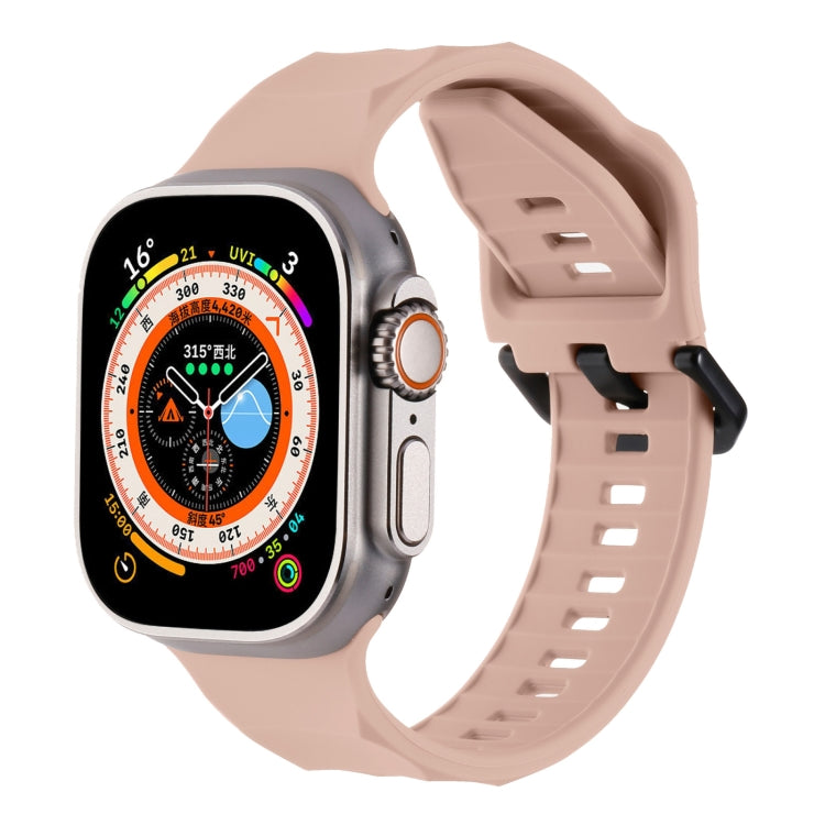 Cinturino per orologio sportivo in silicone Ripple, For Apple Watch SE 2022 44mm