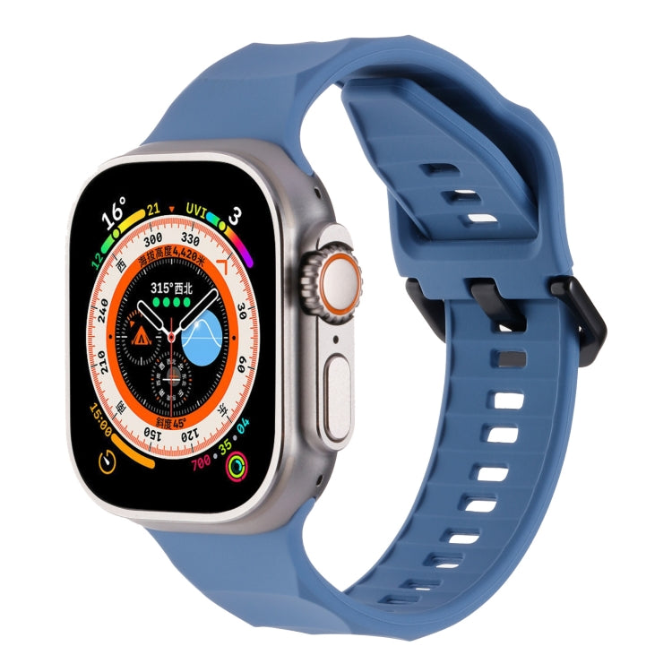Cinturino per orologio sportivo in silicone Ripple, For Apple Watch SE 2022 44mm