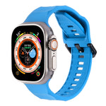 Cinturino per orologio sportivo in silicone Ripple, For Apple Watch SE 2022 44mm