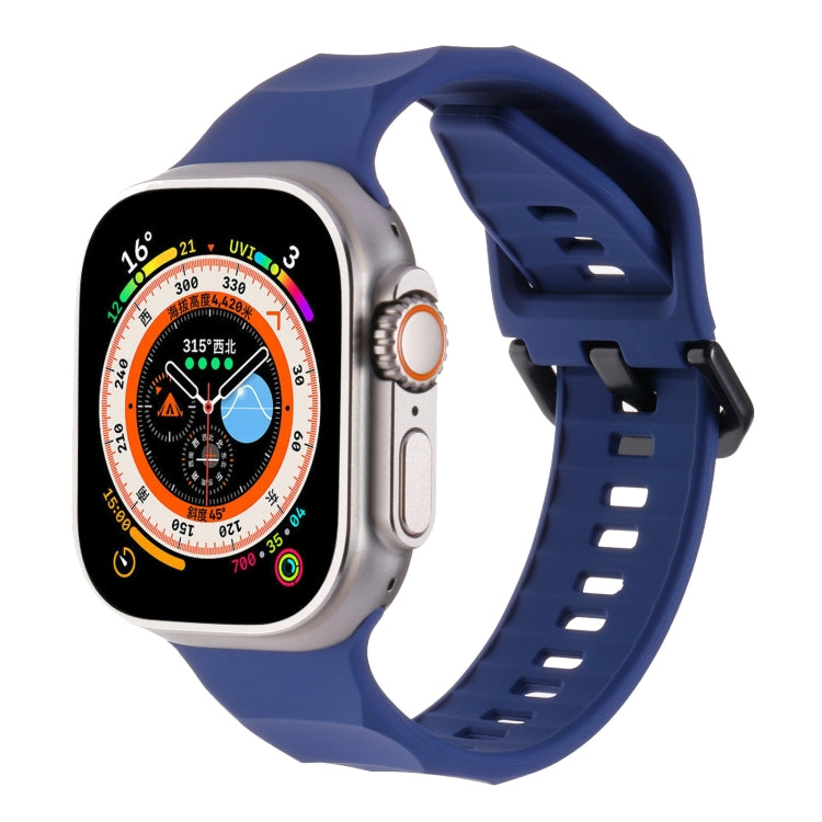 Cinturino per orologio sportivo in silicone Ripple, For Apple Watch 7 45mm