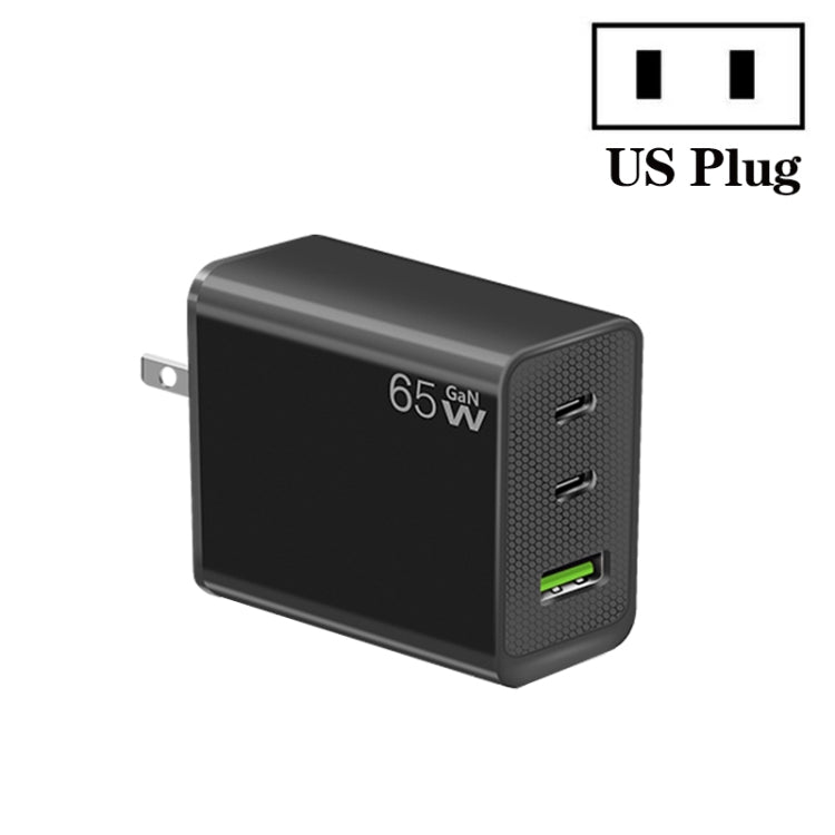 Adattatore GaN 65W USB-C e USB 3.0 per MacBook
