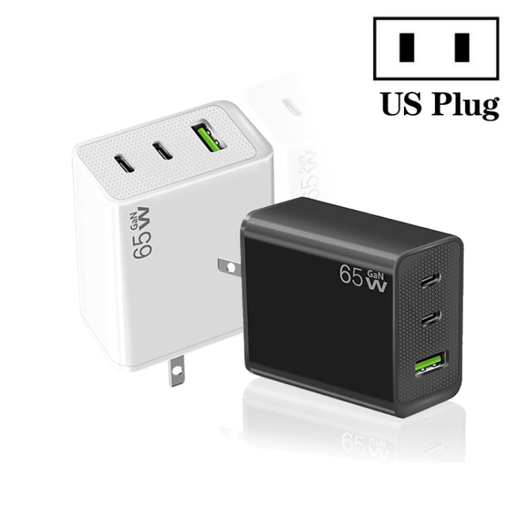 Adattatore GaN 65W USB-C e USB 3.0 per MacBook