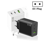 Adattatore GaN 65W USB-C x2 e USB 3.0 per MacBook