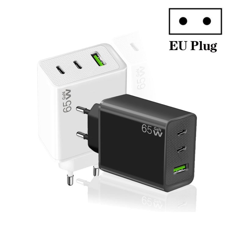 Adattatore GaN 65W USB-C x2 e USB 3.0 per MacBook