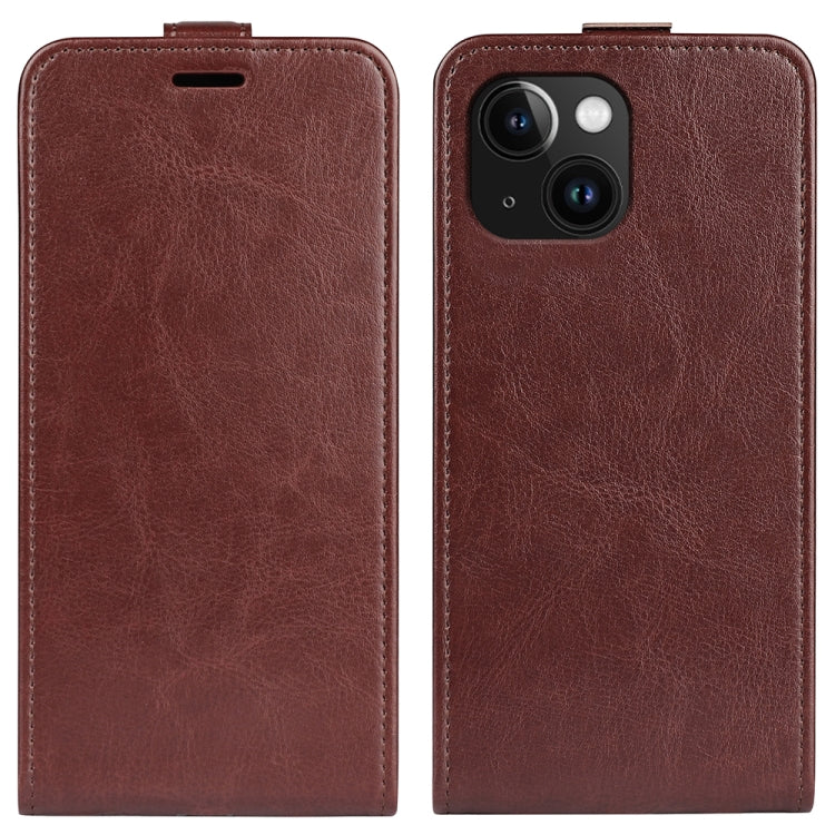 Custodia in pelle per iPhone 15 R64 Texture