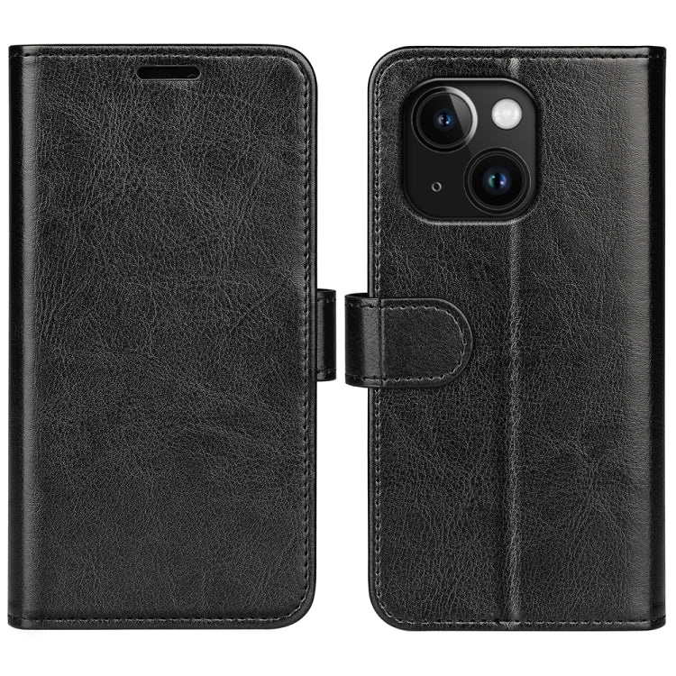 Custodia in pelle per iPhone 15 con supporto