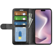 Custodia in pelle per iPhone 15 Pro e Plus