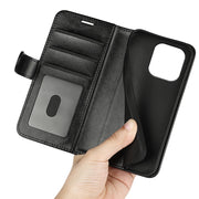 Custodia in pelle per iPhone 15 Pro e Plus