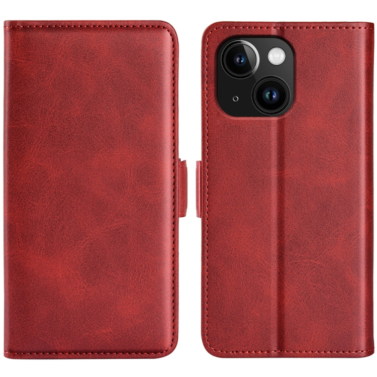 Custodia portafoglio in pelle con fibbia magnetica per iPhone