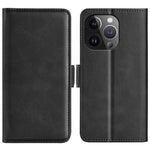 Custodia portafoglio in pelle con fibbia magnetica per iPhone