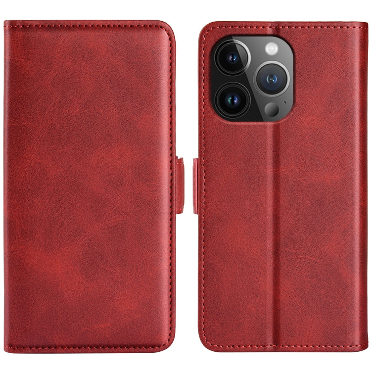 Custodia portafoglio in pelle con fibbia magnetica per iPhone
