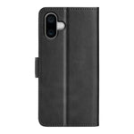Custodia portafoglio in pelle con fibbia magnetica per iPhone