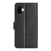 Custodia per telefono in pelle con vibrazione orizzontale con fibbia magnetica a doppio lato, For iPhone 16, For iPhone 15 Pro Max, For iPhone 15 Pro, For iPhone 15 Plus