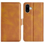 Custodia portafoglio in pelle con fibbia magnetica per iPhone