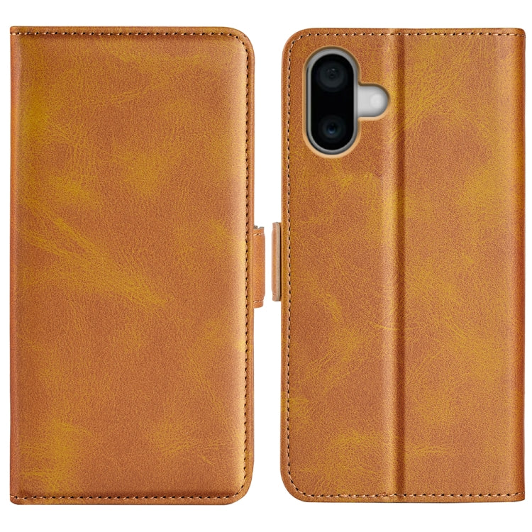 Custodia portafoglio in pelle con fibbia magnetica per iPhone