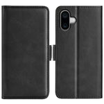 Custodia in pelle con fibbia magnetica per iPhone 15 e 16