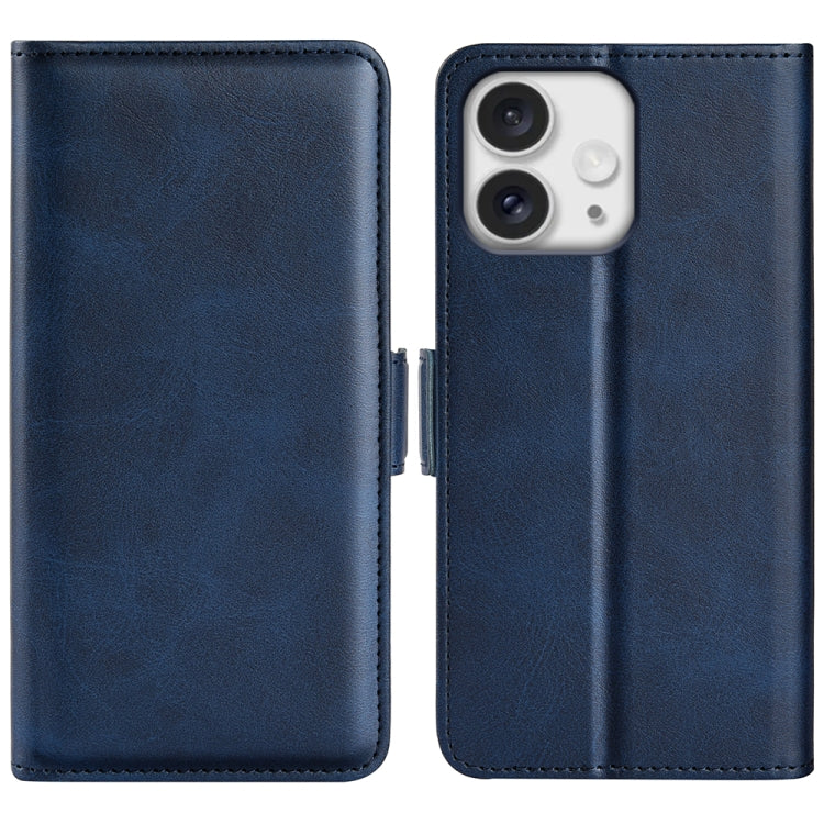 Custodia in pelle con fibbia magnetica per iPhone 15 e 16
