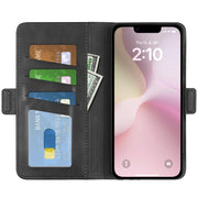 Custodia in pelle per iPhone 16 con vibrazione