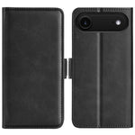 Custodia in pelle con fibbia magnetica per iPhone 15 e 16