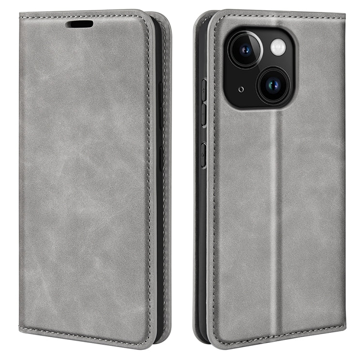 Custodia in pelle per iPhone 15 con supporto