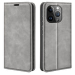 Custodia in pelle per iPhone 16 e 15 con aspirazione magnetica