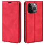 Custodia in pelle per iPhone 16 e 15 con aspirazione magnetica
