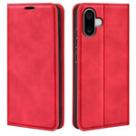 Custodia in pelle per iPhone 16 e 15 con aspirazione magnetica