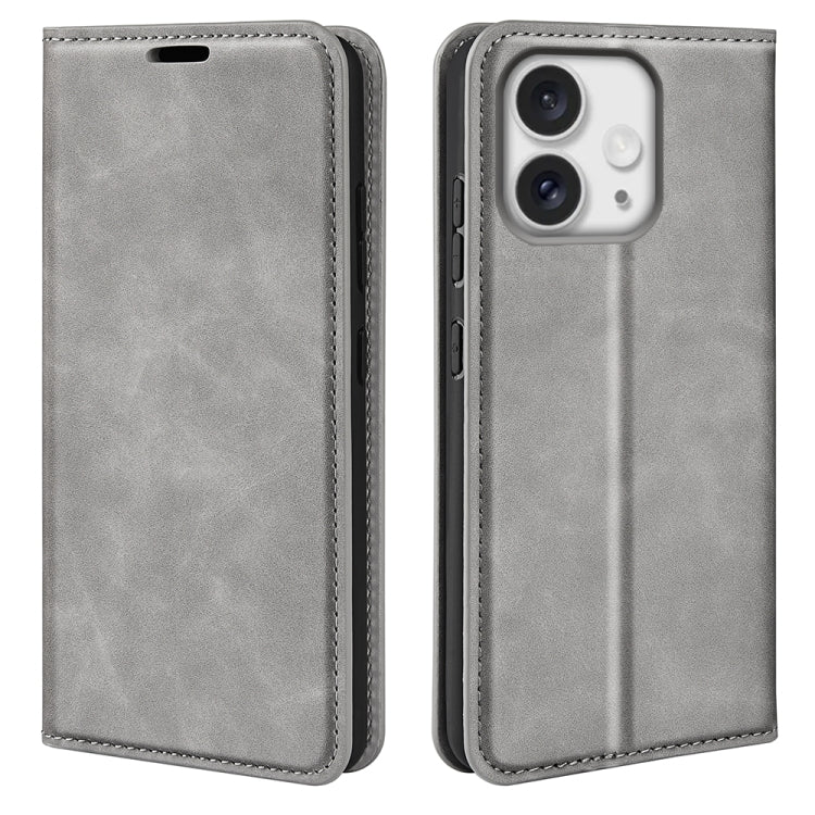 Custodia in pelle magnetica per iPhone 15 e 16
