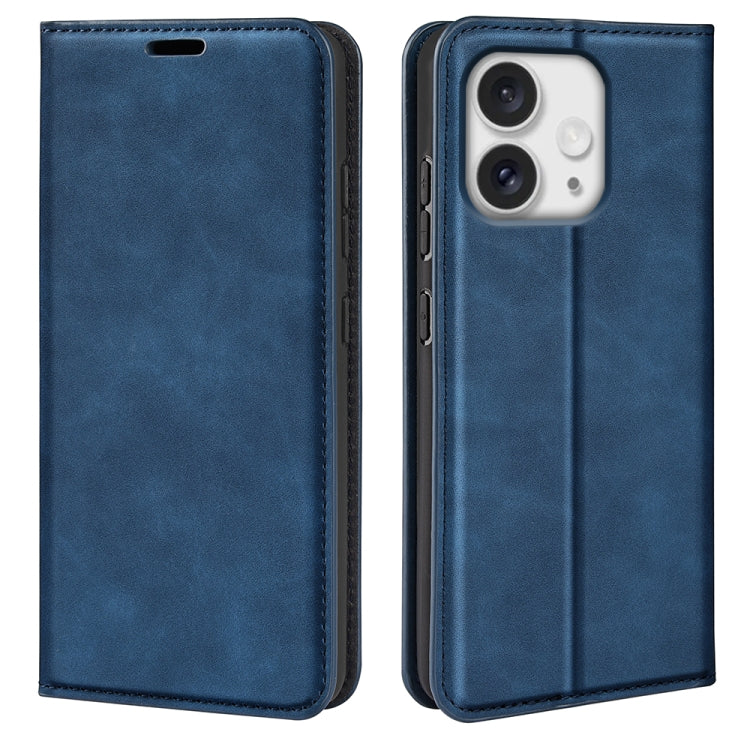 Custodia in pelle magnetica per iPhone 15 e 16