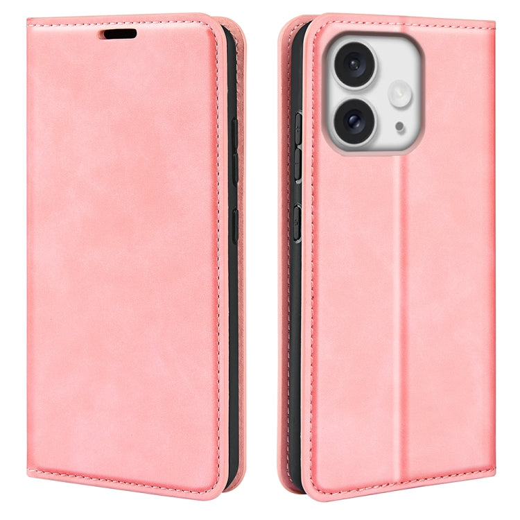 Custodia in pelle magnetica per iPhone 15 e 16