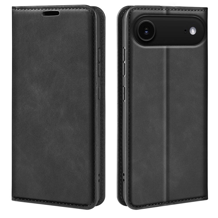 Custodia in pelle magnetica per iPhone 15 e 16