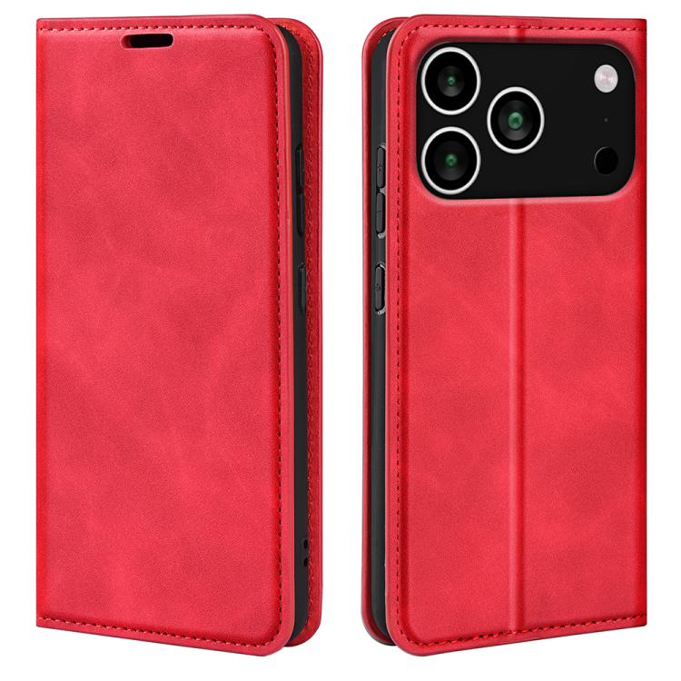 Custodia in pelle per iPhone 16 Pro Max e Plus