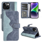 Custodia Flip in Pelle per iPhone 15 Pro e 15 Plus