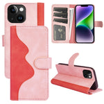 Custodia Flip in Pelle per iPhone 15 Pro e 15 Plus
