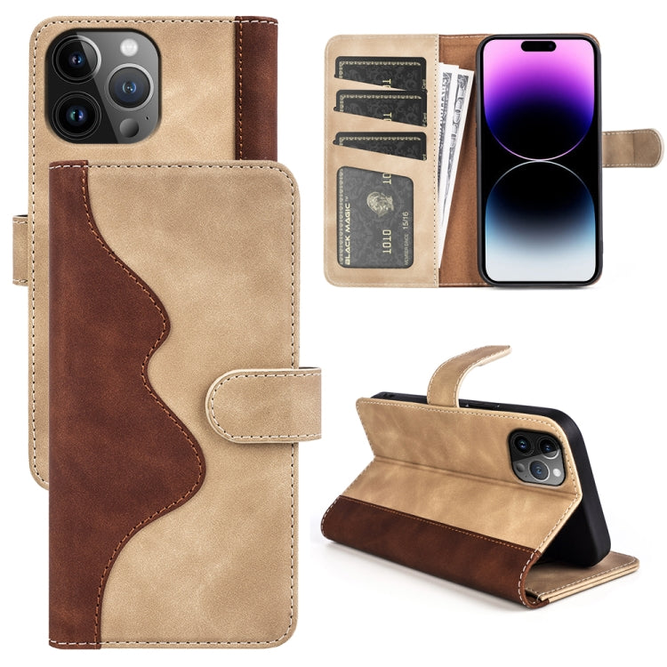 Custodia Flip in Pelle per iPhone 15 Pro e 15 Plus