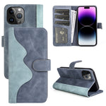 Custodia Flip in Pelle per iPhone 15 Pro e 15 Plus