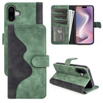 Custodia flip in pelle per iPhone 16 Pro e 16 Plus