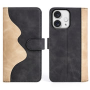 Custodia in pelle Flip per iPhone 16 Pro e Plus