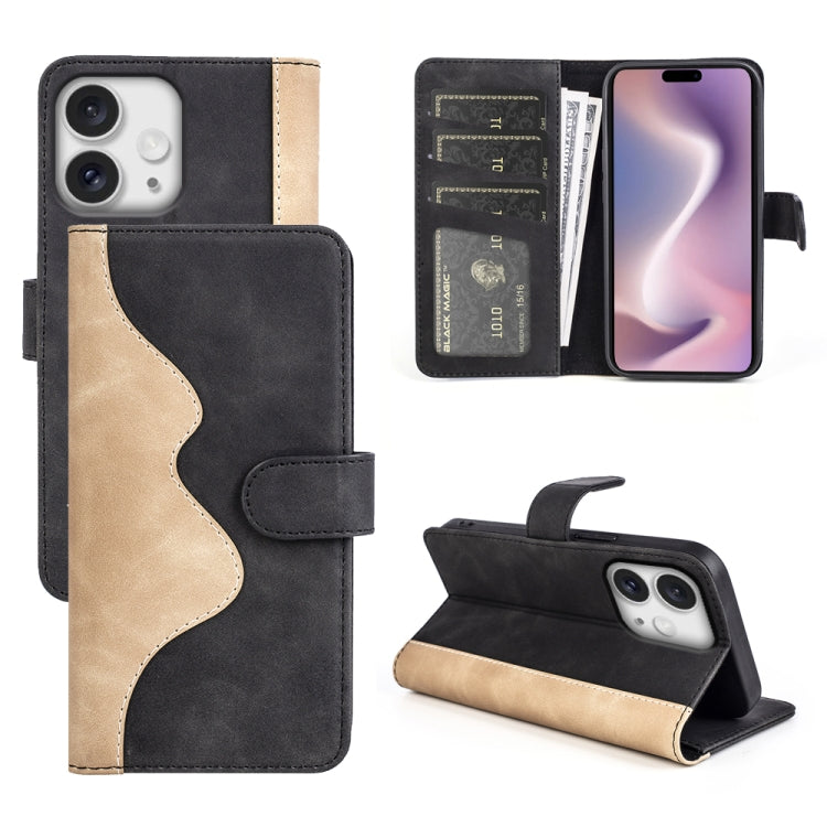 Custodia in pelle Flip per iPhone 16 Pro e Plus