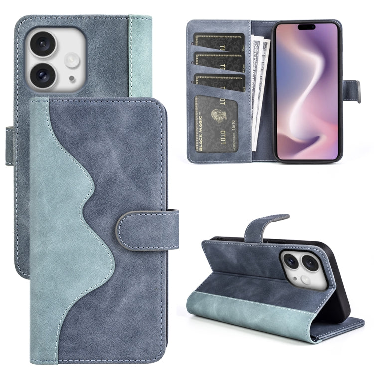 Custodia flip in pelle per iPhone 16 Pro e 16 Plus