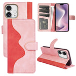 Custodia flip in pelle per iPhone 16 Pro e 16 Plus