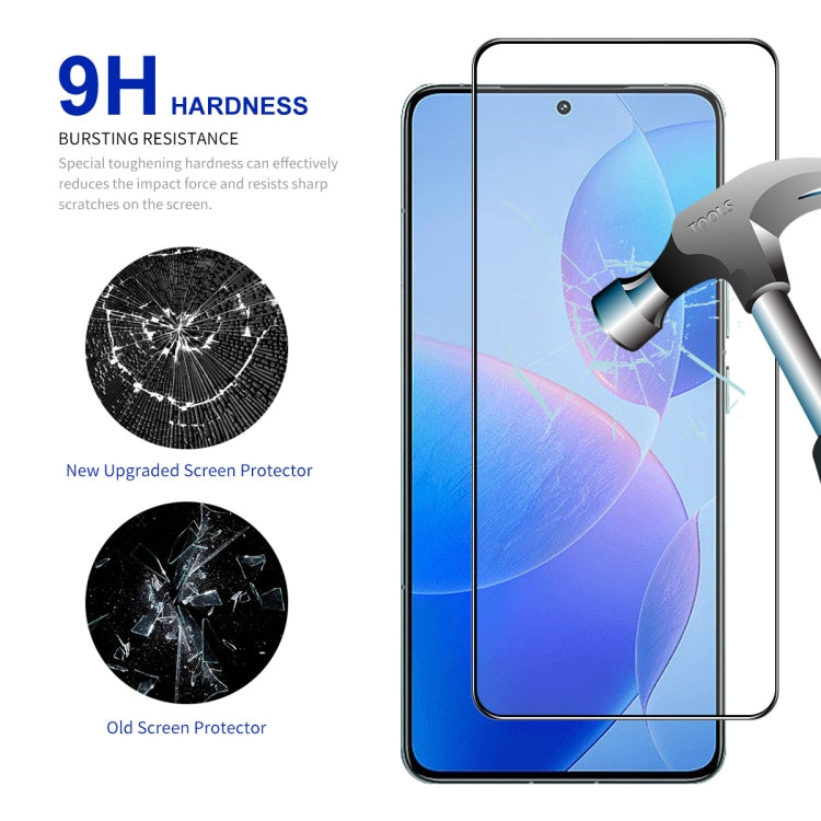 Pellicola vetro temperato 2 pezzi per Xiaomi Redmi 12 5G