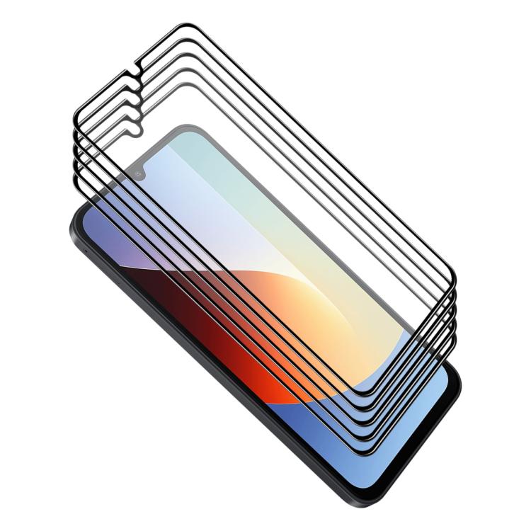 Pellicola vetro temperato 5 pezzi per Redmi Note 15 Pro 5G