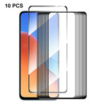 Pellicola vetro temperato 10 pezzi per Xiaomi compatibili